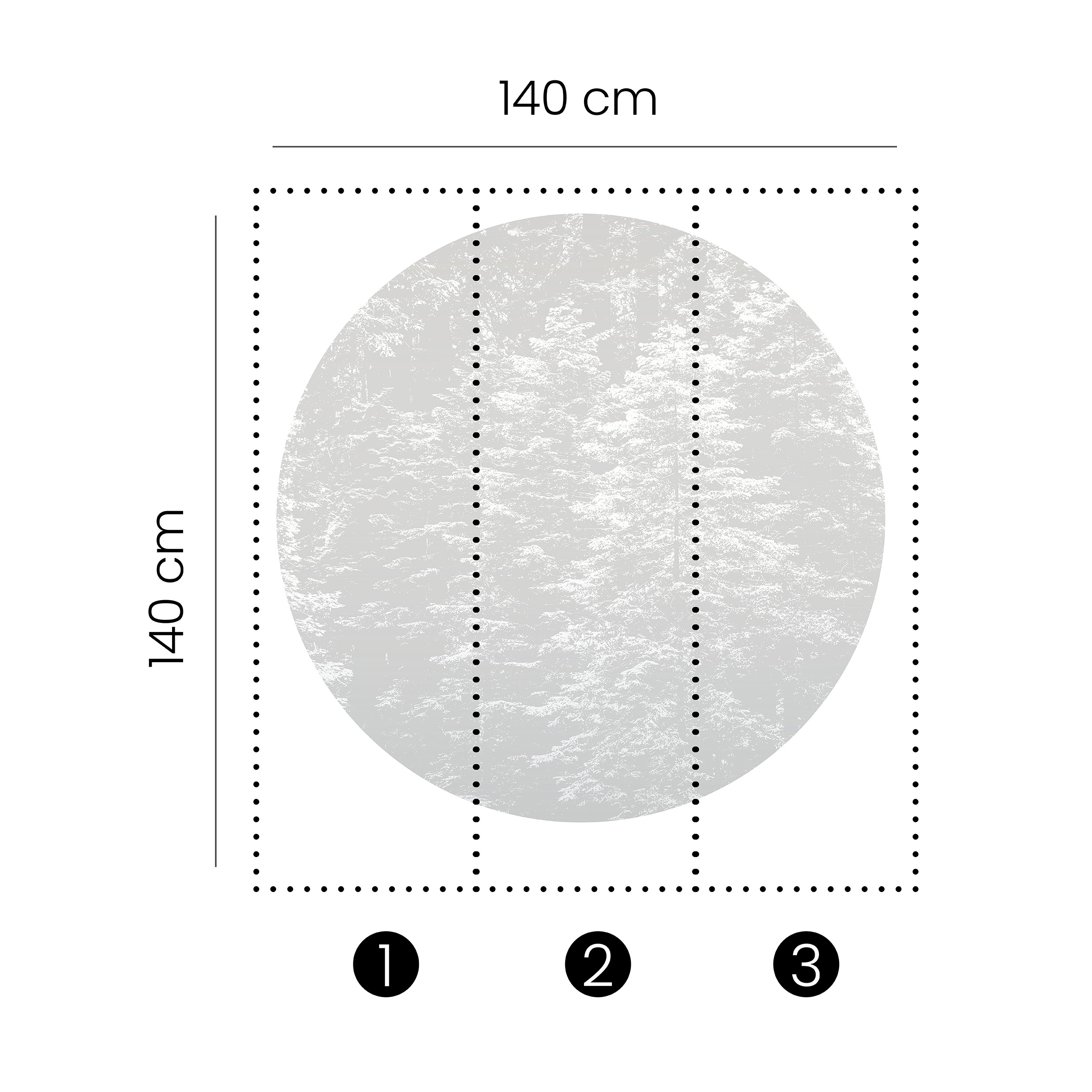 Circle Forest Grey